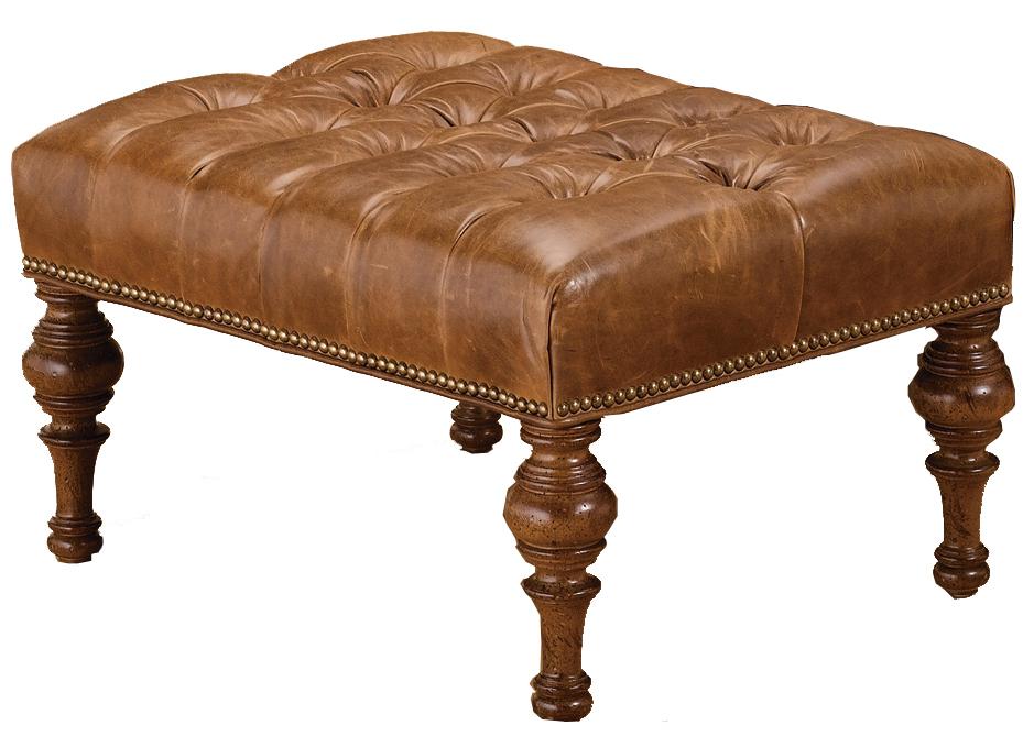 Wesley Hall Accent Chairs and Ottomans L704526 Traditional Tufted